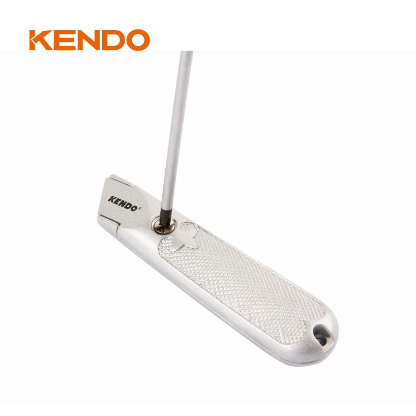 Cuchillo para uso general construido resistente de la seguridad del cuerpo de la aleación del cinc con la hoja fija para el corte profesional
